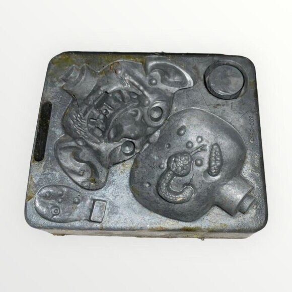 Creeple People Vintage  Mattel Thingmaker 5 Molds & Crossbar 1964 - Picture 8 of 9